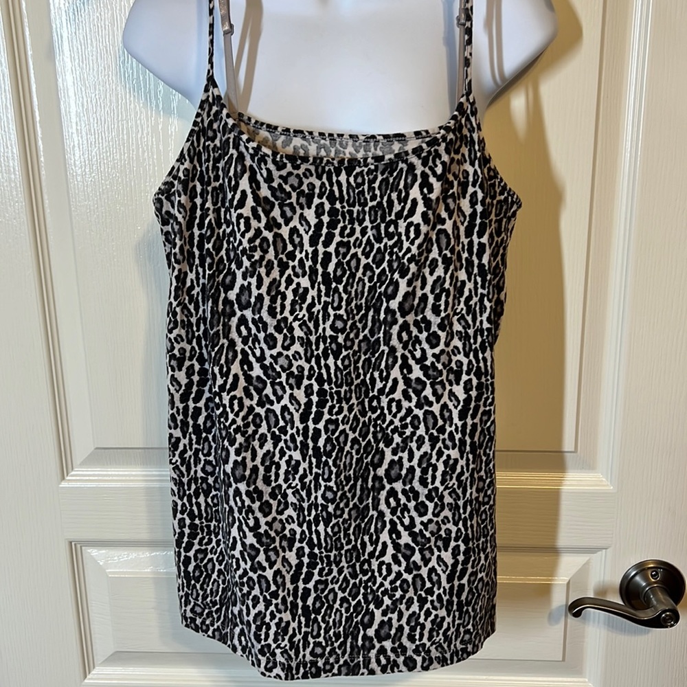 Ladies Camisole Animal Print Sz L